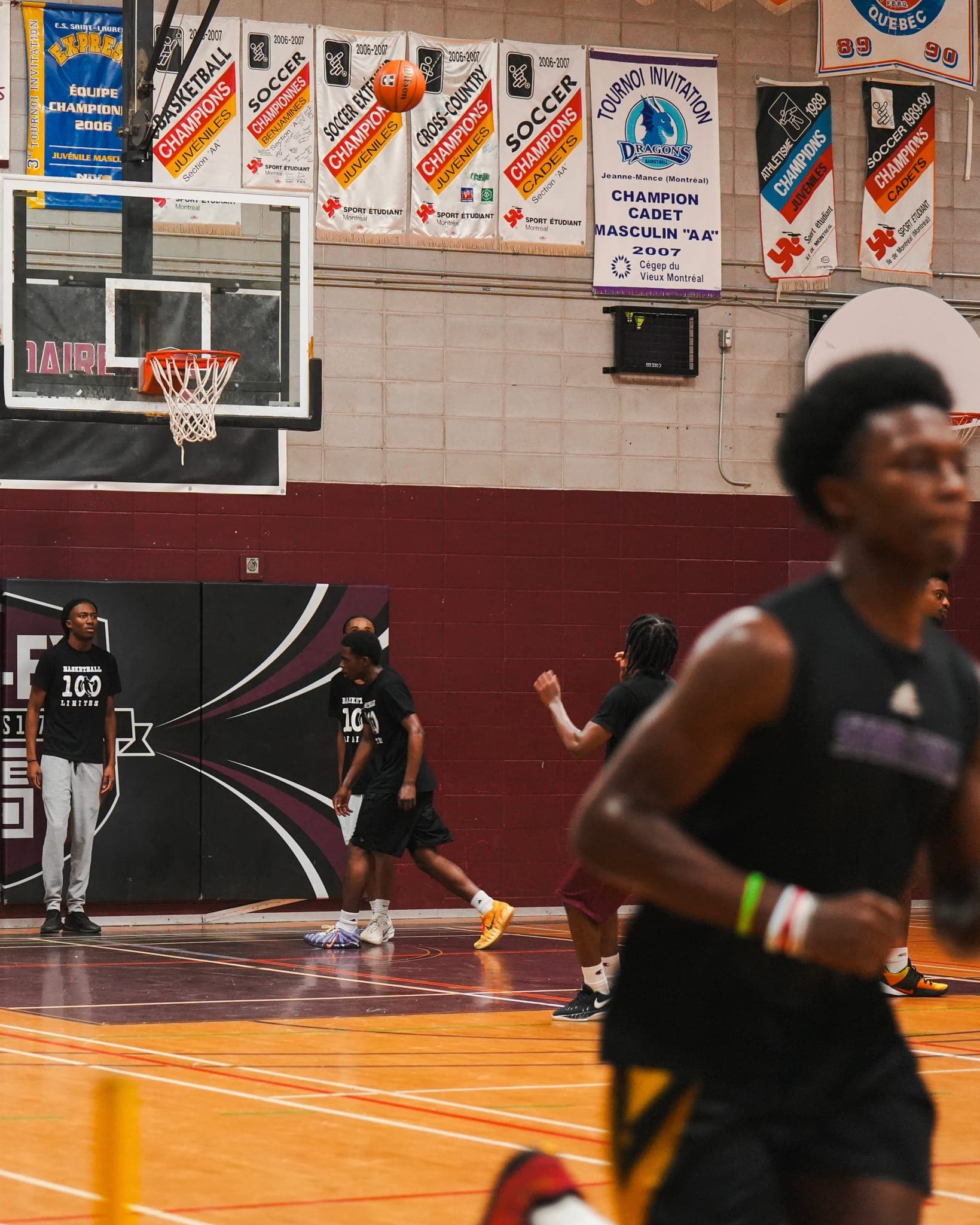 Camp de basketball — Basketball 100 Limites, Montréal, juillet 2026